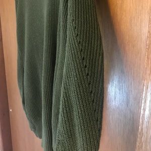 American Eagle Green Cardigan
